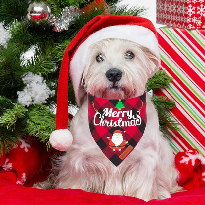 2 Pack Christmas Dog Bandana